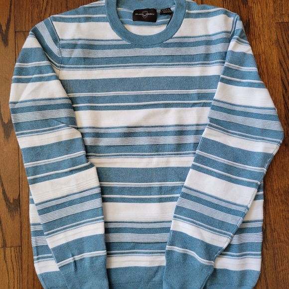 NWT Men's Striped Sweater - Picture 3 of 3